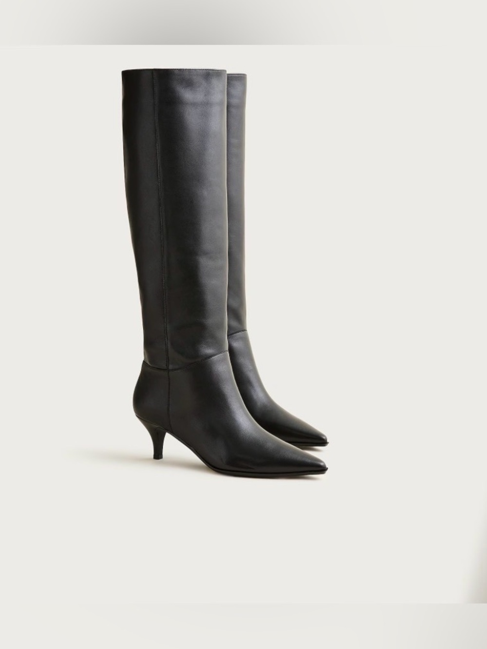 J.Crew. New Stevie knee-high boots in leather.7.5.NWT.